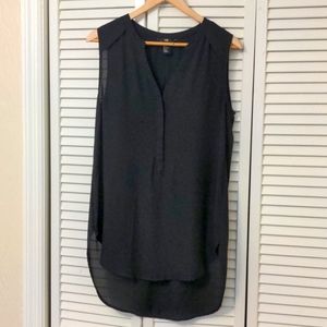 Black Hi Lo Tunic